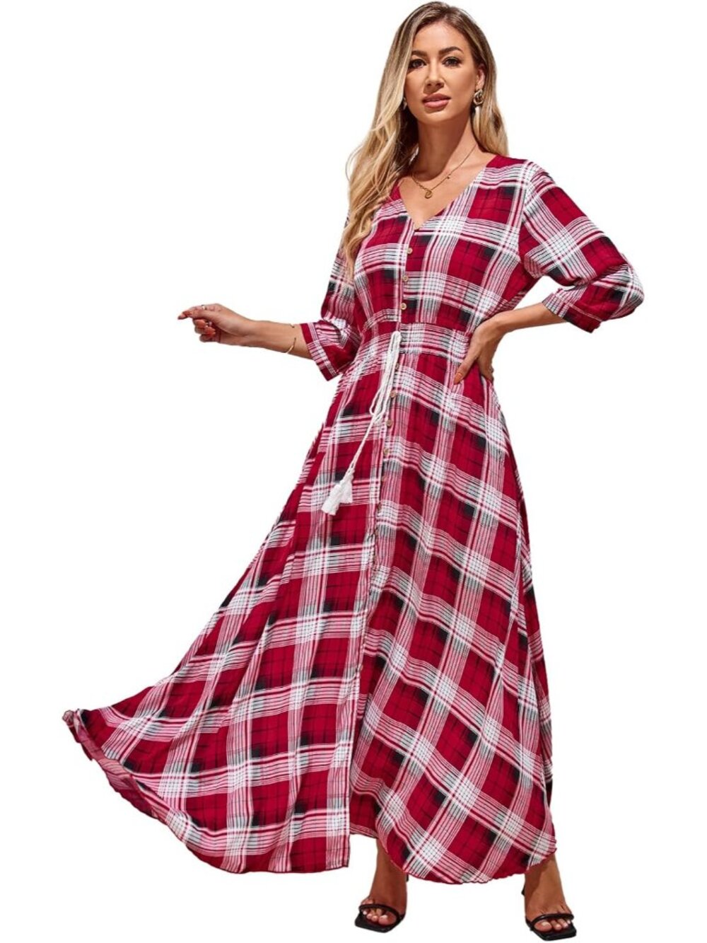 Women Summer Dresses Maxi Dress Casual 2026 Bohemian